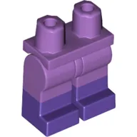 Hips with Medium Lavender Legs and Dark Purple Boots Pattern
