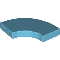 Tile 2 x 2 Curved, Macaroni