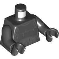 Torso Armor, Imperial Pilot Print, Black Arms and Hands