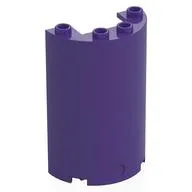Cylinder Half 2 x 4 x 5 with 1 x 2 cutout