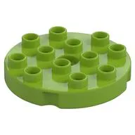 Duplo Plate Round 4 x 4