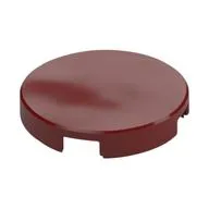 Tile Round 2 x 2 with Bottom Stud Holder