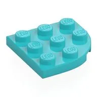 Plate Round Corner 3 x 3