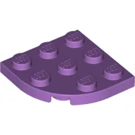 Plate Round Corner 3 x 3