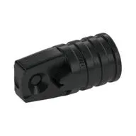 Hinge Cylinder 1 x 2 Locking with 1 Finger and Axle Hole On Ends [No Side Slots]