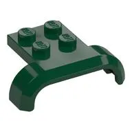 Wheel Arch, Mudguard 3 x 4 with 2 x 2 Plate