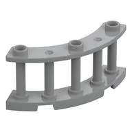 Fence Spindled 4 x 4 x 2 Quarter Round with 3 Studs
