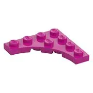 Plate Special 4 x 4 with 3 x 3 Quarter Round Cutout