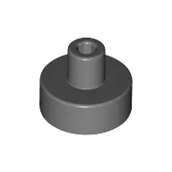 Tile Round 1 x 1 with Hollow Bar