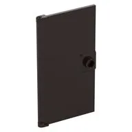 Door 1 x 4 x 6 Smooth with Chamfered Handle Plinth