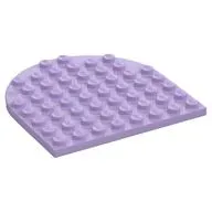 Plate 8 x 8 with Rounded End