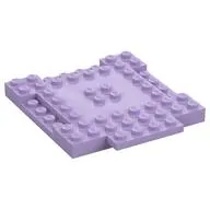 Plate Special 8 x 9 x 2/3 with 1 x 4 Recessed