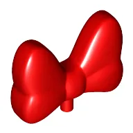 Headwear Accessory Bow Large with Small Pin [Plain]