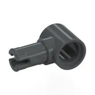 Technic Pin Connector Hub with 1 Pin with Friction Ridges Lengthwise [Square Holes]
