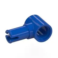 Technic Pin Connector Hub with 1 Pin with Friction Ridges Lengthwise [Square Holes]