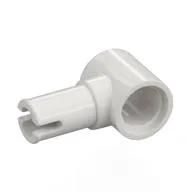 Technic Pin Connector Hub with 1 Pin with Friction Ridges Lengthwise [Square Holes]