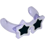 Headwear Accessory Glasses / Goggles Star-Shaped with Black Glasses print