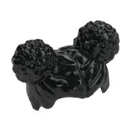 Hair Two Round Buns [Plain]