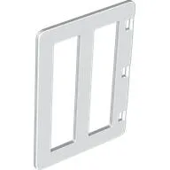 Duplo Door with Two Long Window Panes