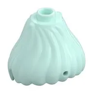 Hair Tall with One Stud on Top and Pin Hole in Front [Plain]