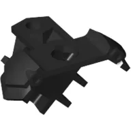 Minifig Neckwear Armor Double Shoulder Pad with Scabbard for 2 Katanas