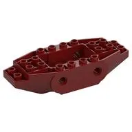 Brick Special 4 x 10 x 1 With 2 Wedges, Pin Holes, 4 x 2 Recessed Center