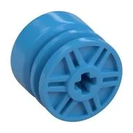 Wheel 18mm x 14mm with Axle Hole, Fake Bolts and Shallow Spokes