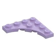 Plate Special 4 x 4 with 3 x 3 Quarter Round Cutout