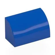 Brick Curved 1 x 2 x 1 No Studs