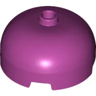 Brick Round 3 x 3 Dome with Center Stud