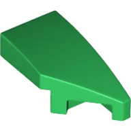Slope Curved 2 x 1 with Stud Notch Right