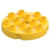 Duplo Plate Round 4 x 4