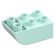 Duplo Brick 2 x 3 with Curved Bottom