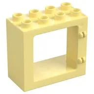 Duplo Door / Window Frame Flat Front Surface, Completely Open Back