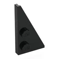 Wedge Plate 2 x 4 27° Right
