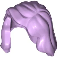 Hair Mid-Length with Part over Front of Right Shoulder