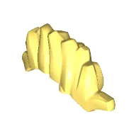 Minifig Hair, Mohawk with Pin