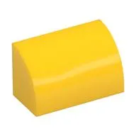 Brick Curved 1 x 2 x 1 No Studs