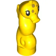 Animal, Seahorse with Black Eyes, Olive Green Spots