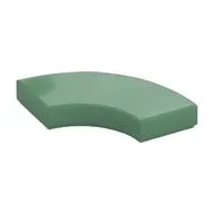 Tile 2 x 2 Curved, Macaroni
