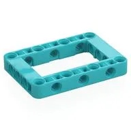 Technic Beam Frame 5 x 7 with 3 x 5 Opening Thick