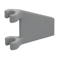 Flag 2 x 2 Trapezoid with Flat Area between Clips