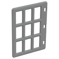 Duplo Door 1 x 4 x 4 with Nine Panes