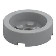 Brick Round 4 x 4 with Recessed Center