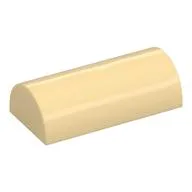 Brick Curved 2 x 4 Double, No Studs, with Groove