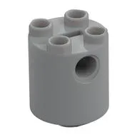Brick Round 2 x 2 x 2 Robot Body, Axle Holder '+' Orientation