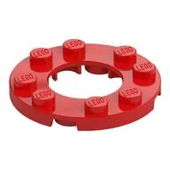 Plate Round 4 x 4 with 2 x 2 Round Opening
