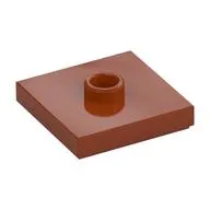 Plate Special 2 x 2 with Groove and Center Stud (Jumper)