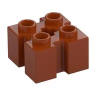 Brick Special 2 x 2 with Grooves and Axle Hole
