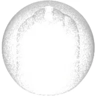 Helmet Round Sphere with Small Hole